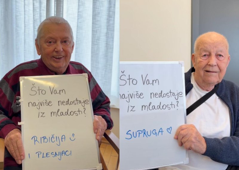 Što vam najviše nedostaje iz mladosti? Iskreni odgovori iz jednog doma za starije mnoge su dirnuli do suza