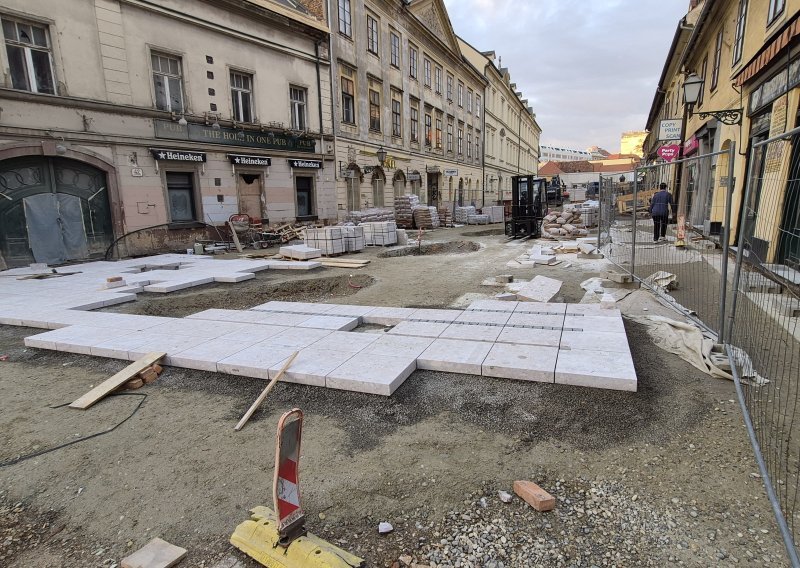 FOTO Zagreb dobiva novu pješačku oazu: U Staroj Vlaškoj već se vide prve promjene