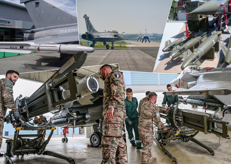 Što sve nose hrvatski Rafalei? Prizori s Plesa otkrili moćno naoružanje o kojem MORH ne govori