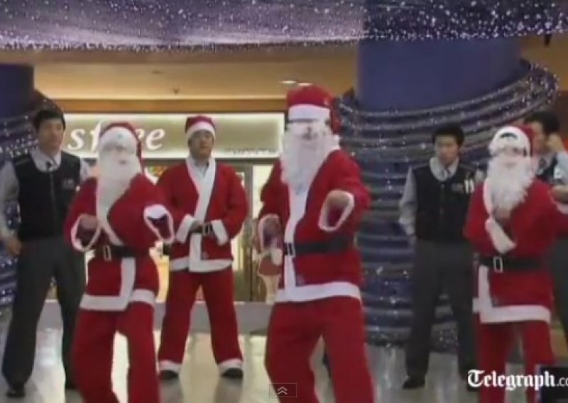 Kung fu Djedovi Mrazovi čuvaju trgovačke centre