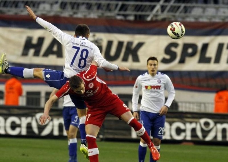 Hajduk i Split odigrali na Poljudu 1:1 u prvom Kup okršaju