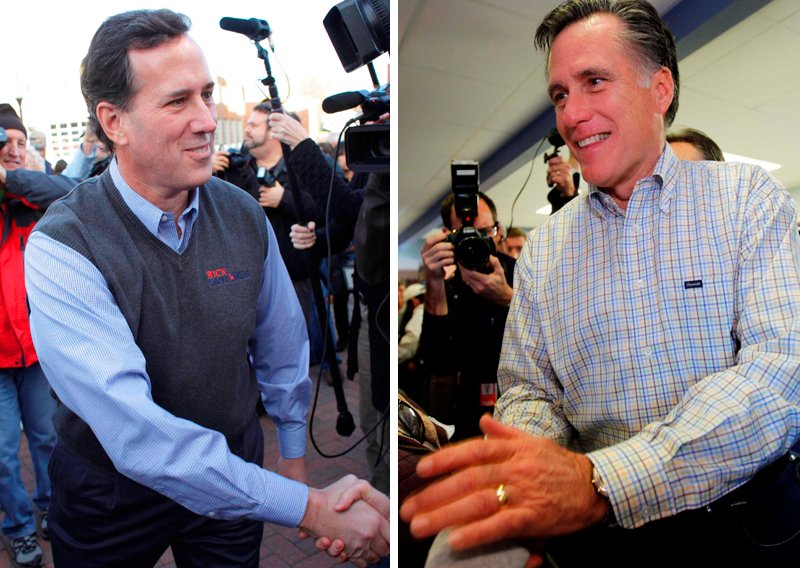 Santorum pobjedama u tri države zaustavio Romneyja