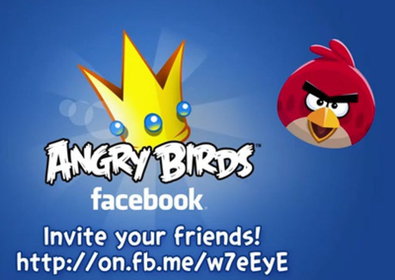 Angry Birds jurišaju na Facebook