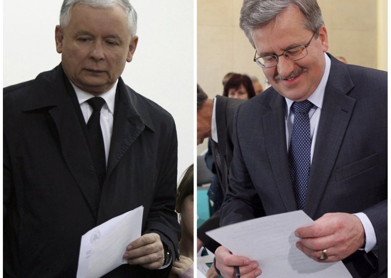 Komorowski i Kaczynski u 2. krugu