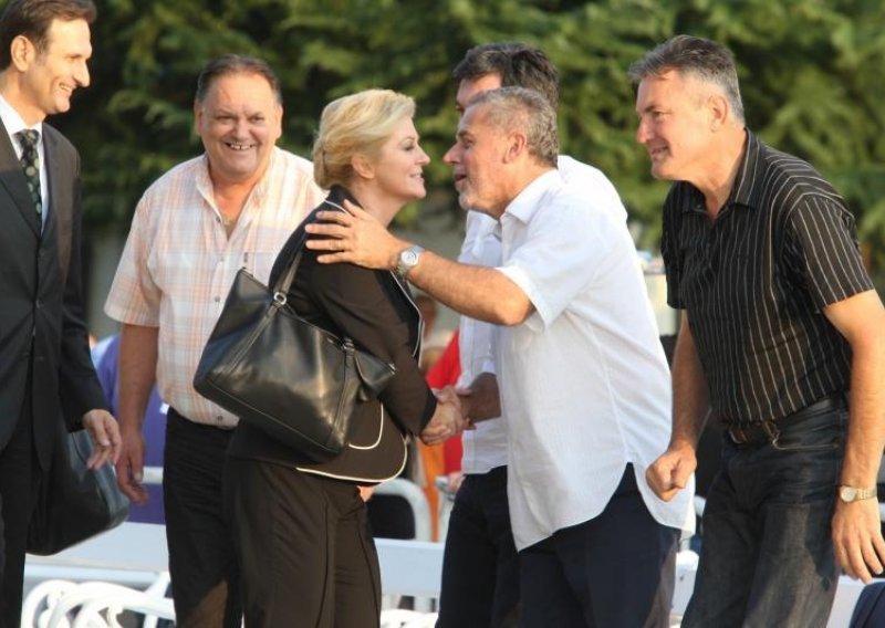 I Kolinda Grabar Kitarović na dočeku Marina Čilića