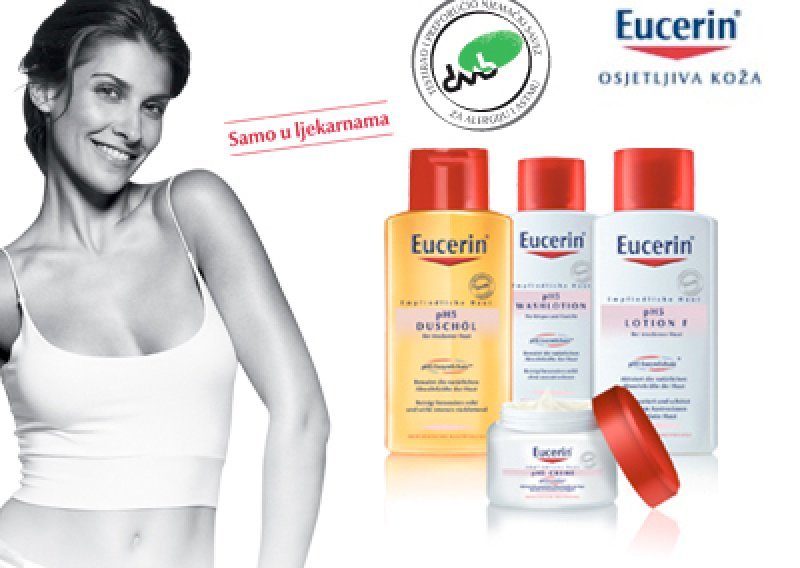 Eucerin - pH5 proizvodi za čišćenje i njegu osjetljive kože lica, tijela i kose
