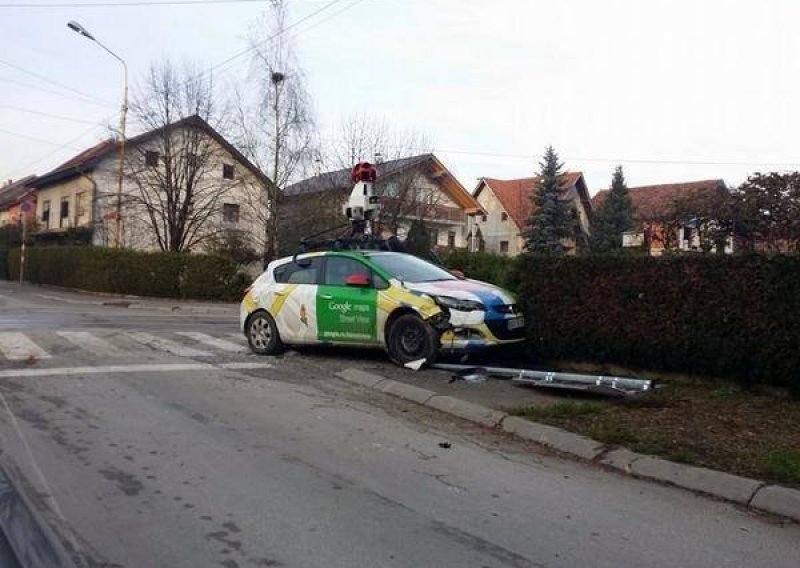 Googleov automobil Street View nastradao kod Požege u Srbiji