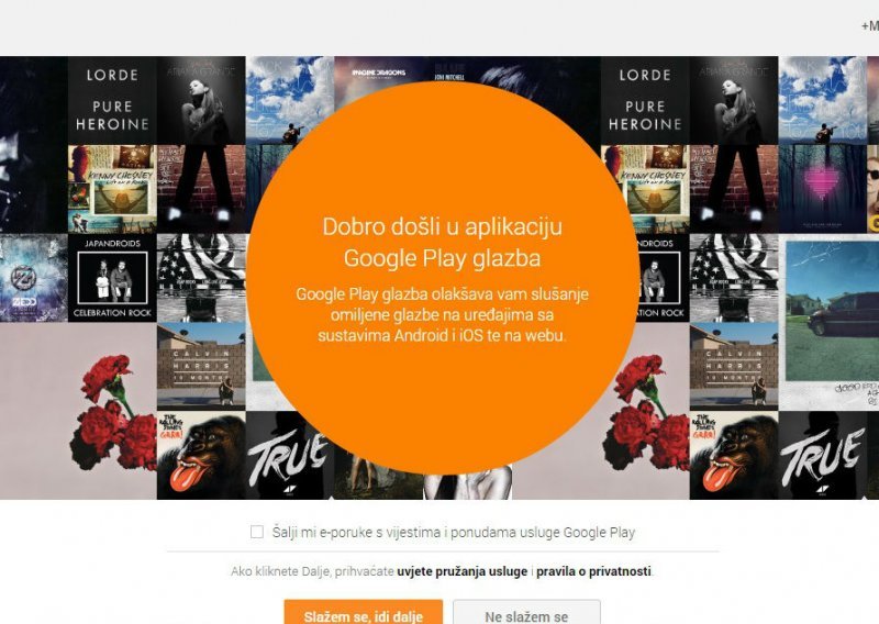 Google Play Music stigao u Hrvatsku