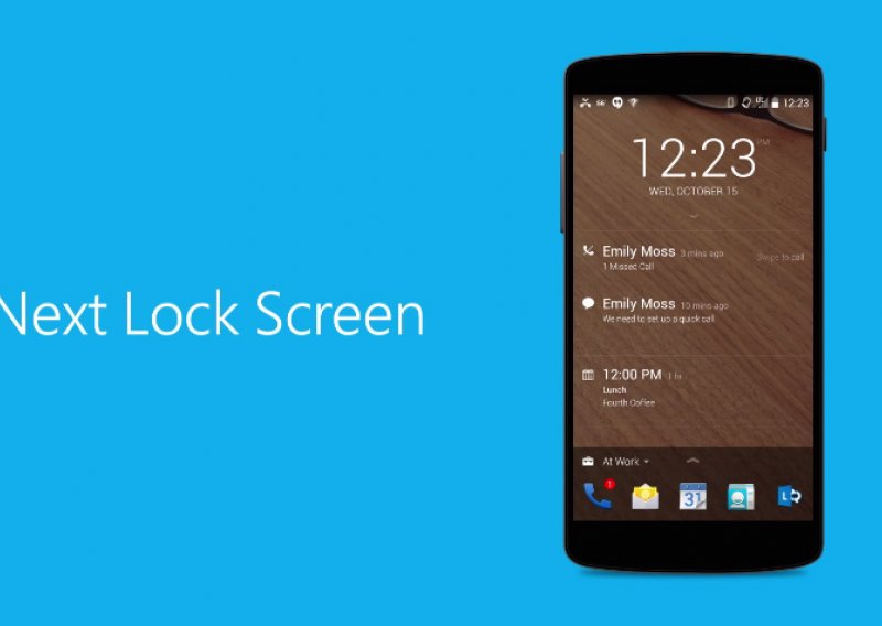 Microsoft otkrio vlastiti 'lock screen' za Android