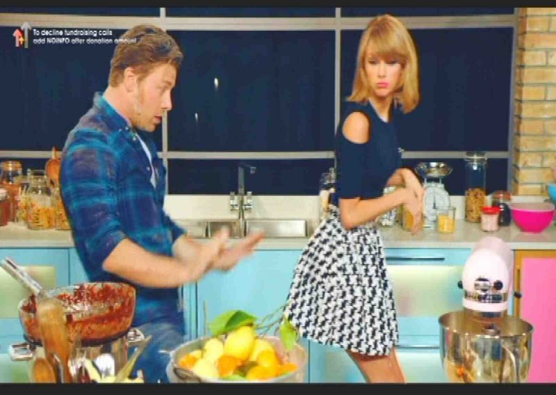 Jamie Oliver zapjevao s Taylor Swift!