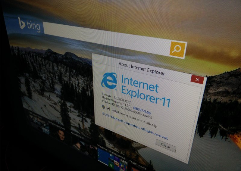 Internet Explorer je još uvijek najpopularniji preglednik