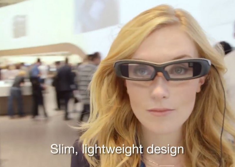 Sony predstavio SmartEyeglass, svoju verziju pametnih naočala