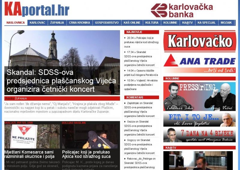 Vrlo dobar regionalni portal