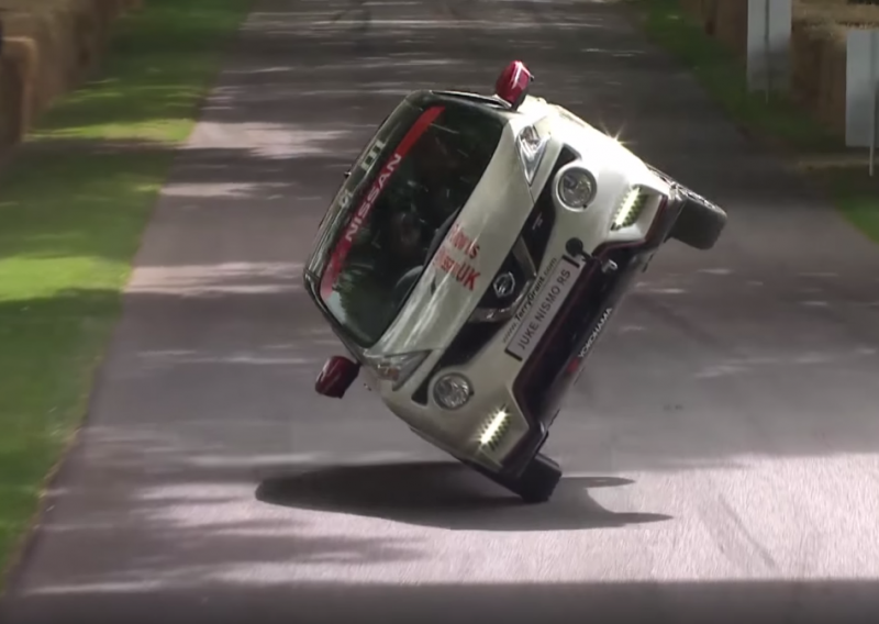 Nissan Juke RS oborio svjetski rekord - na dva kotača!
