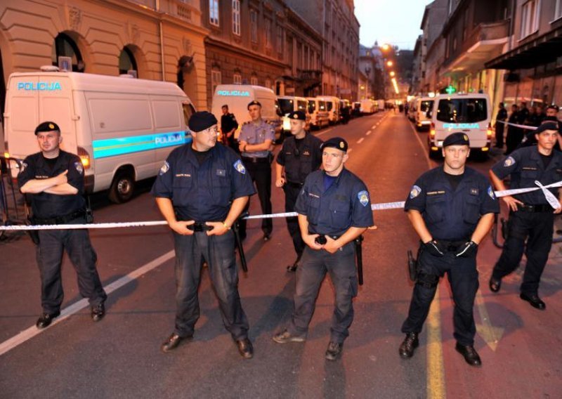 Promet centrom Zagreba i dalje blokiran