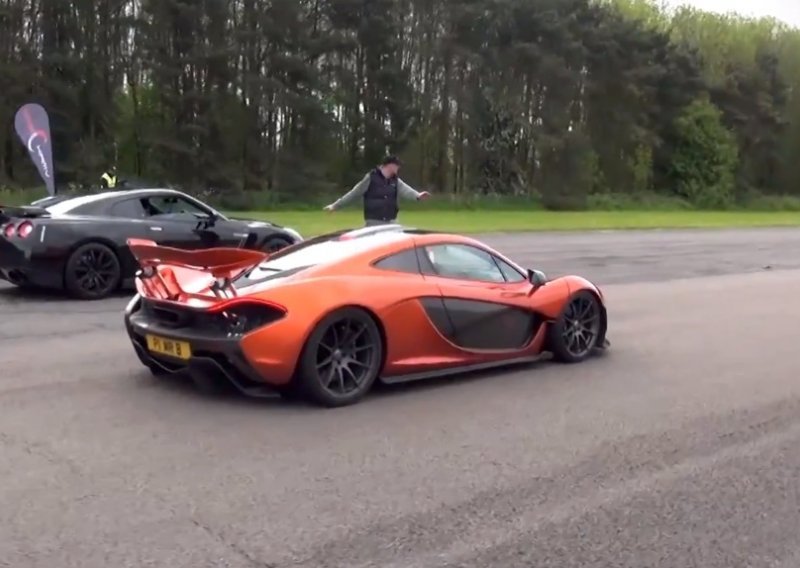 McLaren P1 uništio Nissan GT-R na četvrt milje