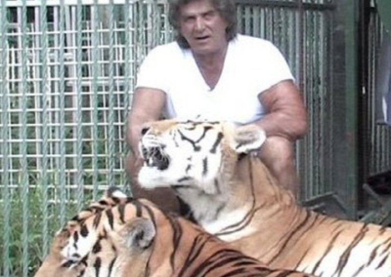 Hrvatski Tarzan uhićen zbog držanja tigrova!