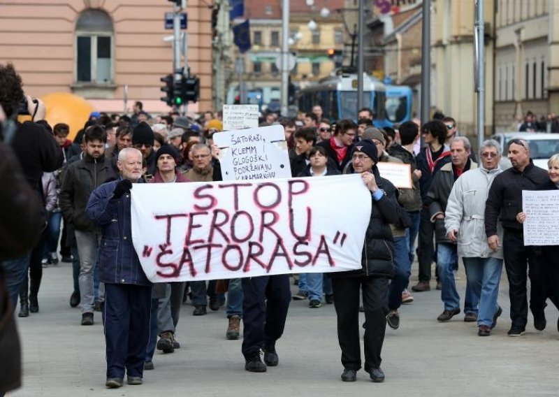 Novi prosvjed Occupy Croatia protiv domaće ultradesnice
