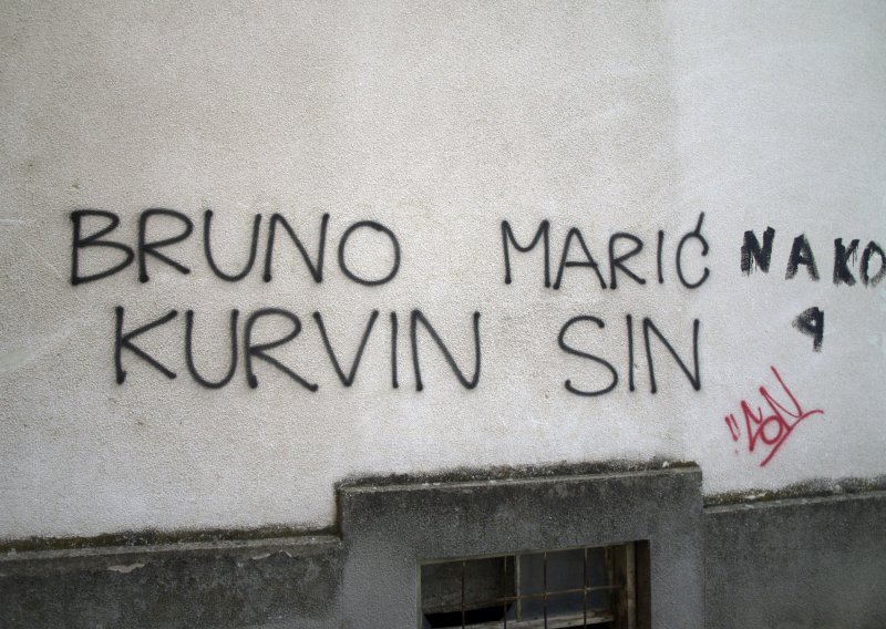 U Daruvaru grafiti protiv suca Marića