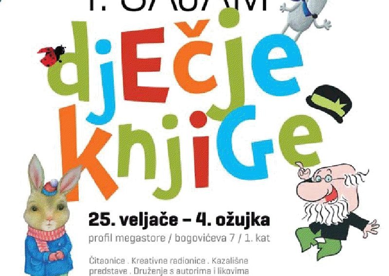 Počinje 1. sajam dječje knjige u Profil Megastoreu