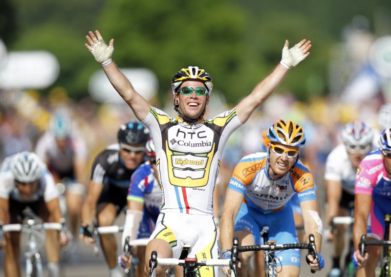 Cavendishu šesta etapa, Cancellara u vodstvu