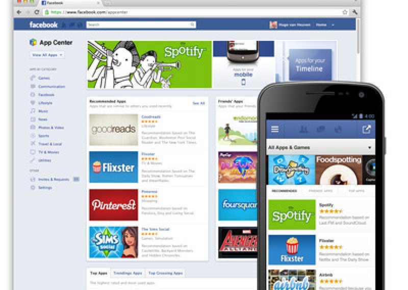 Facebook otvara dućan s aplikacijama