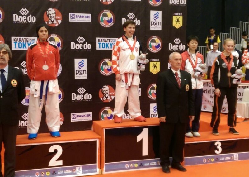 Hrvatska ima svjetsku kadetsku prvakinju u karateu