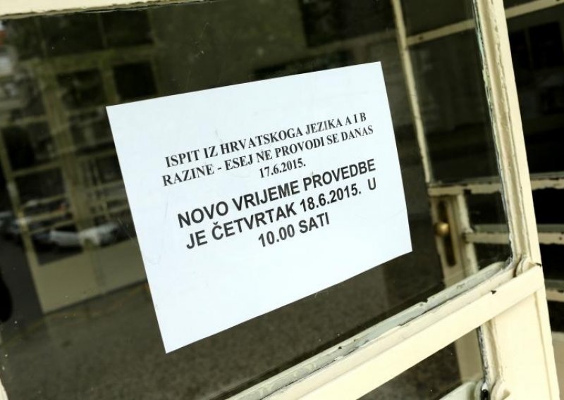 Zbog novog propusta neće se ponavljati državna matura