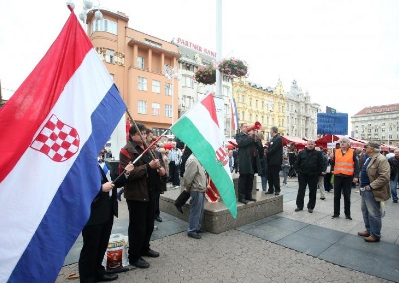 Propao prosvjed ekstremnih desničara u Zagrebu