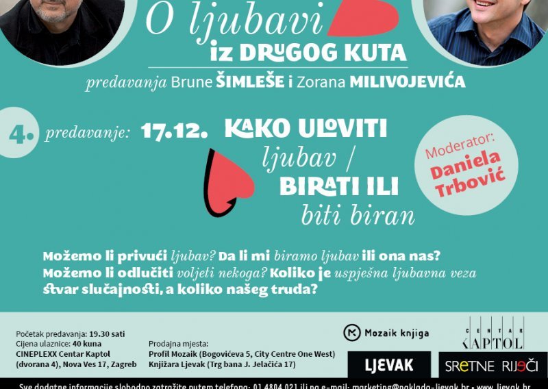 Vodimo vas na predavanje 'O ljubavi iz drugog kuta'