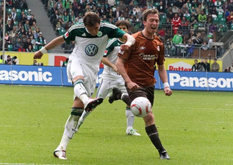 Mandžukićev gol za bod Wolfsburga