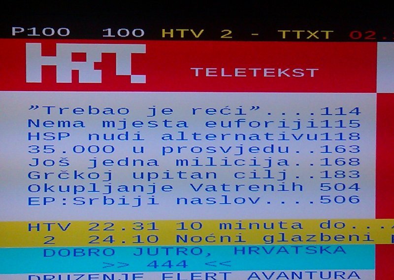 HRT na teletekstu produžio dan