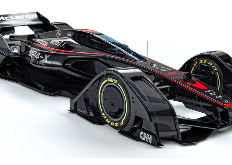 Revolucionarni dizajn McLarena: F1 bolid budućnosti!