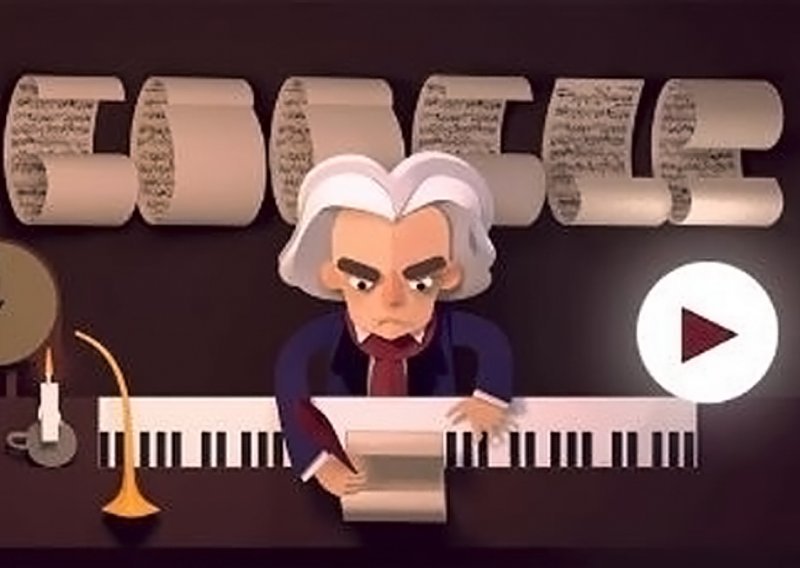 Novi Doodle slavi lik i djelo Ludwiga van Beethovena