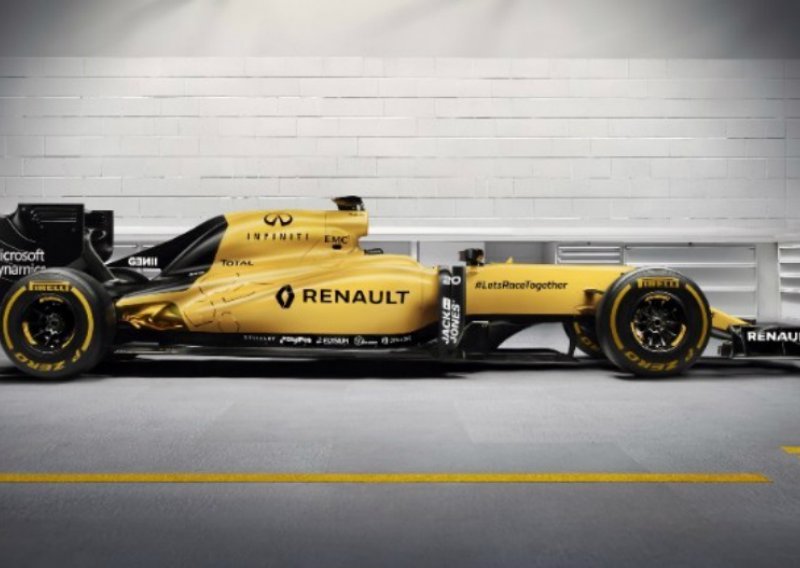 Novi izgled bolida Renaulta uoči početka F1 sezone