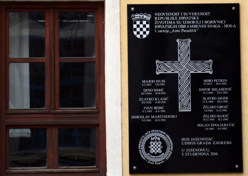 Sporna ploča u Jasenovcu opet uzburkala duhove: Što sve o njoj trebate znati?