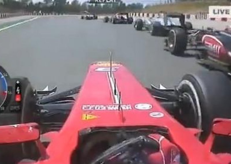 Pogledajte što je Alonso napravio Hamiltonu i Raikkonenu!