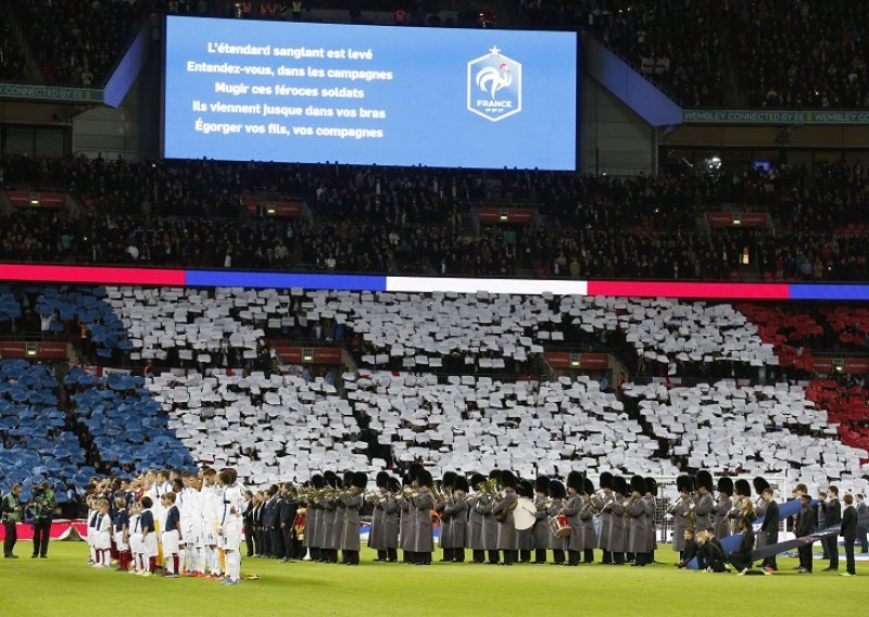 'Marseljeza' će se slušati na svim engleskim stadionima