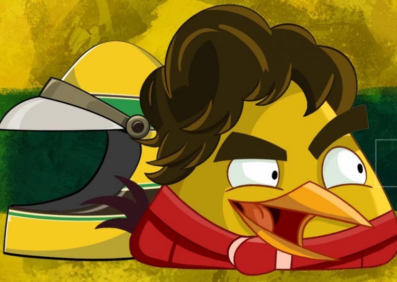 Bizarna nadogradnja za Angry Birds pretvara Ayrtona Sennu u veliku žutu pticu
