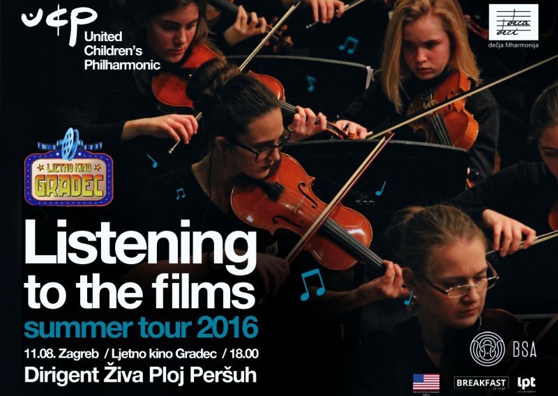 Regionalna dječja filharmonija svira filmsku glazbu