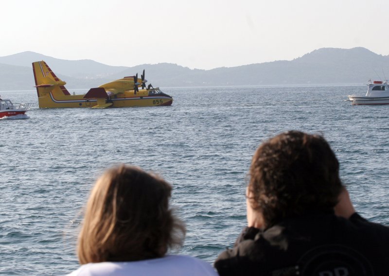 Na Olipi izgorjelo 20 hektara borove šume