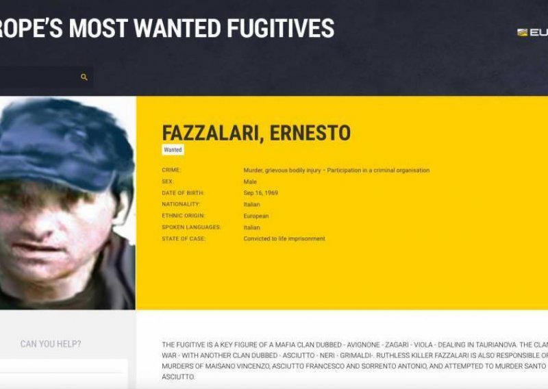 Uhićen jedan od najtraženijih talijanskih mafijaša
