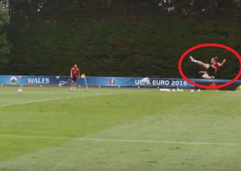 Snimka s treninga; Gareth Bale poletio i zabio strašnu volejčinu