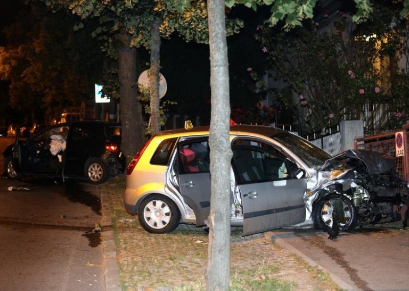 Sudarila se dva automobila na zagrebačkom Srebrnjaku