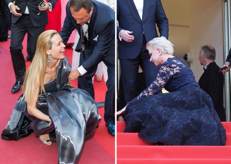 Nezgode slavnih na crvenom tepihu u Cannesu