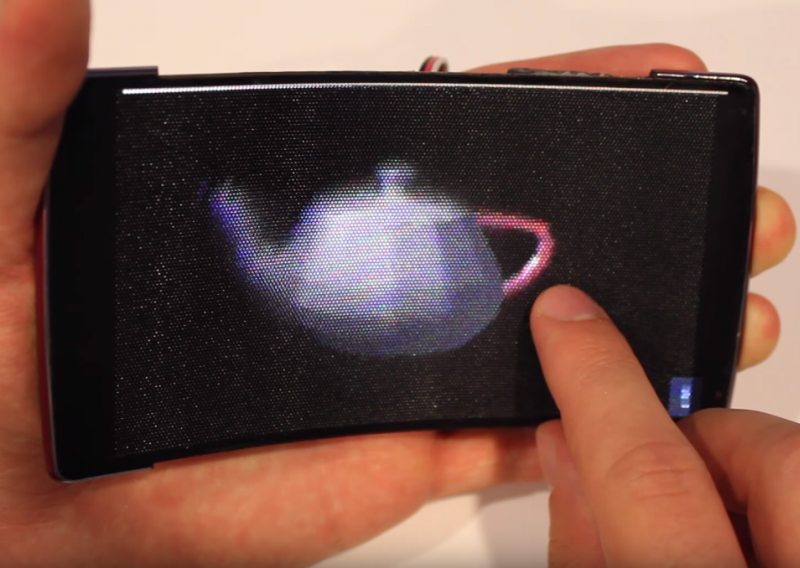HoloFlex je pametni telefon kojim upravljate savijanjem zaslona