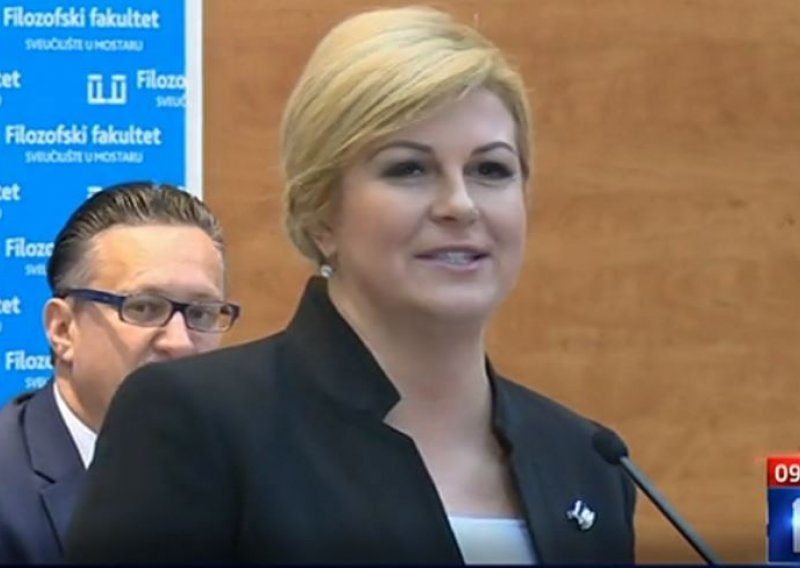 Predsjednica: RH ima posebnu dužnost pomoći Hrvatima u BiH