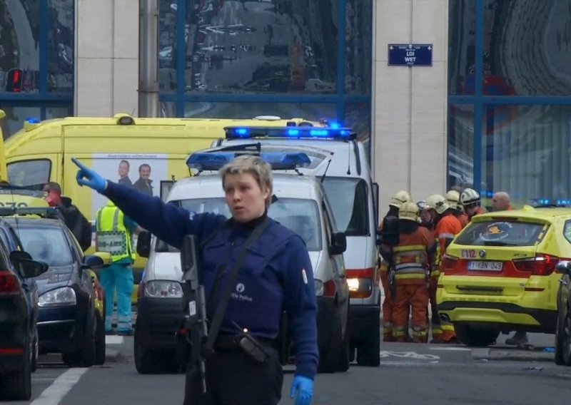 Europski čelnici osuđuju terorističke napade u Bruxellesu
