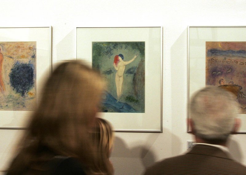 U Splitu otvorena izložba Marca Chagalla