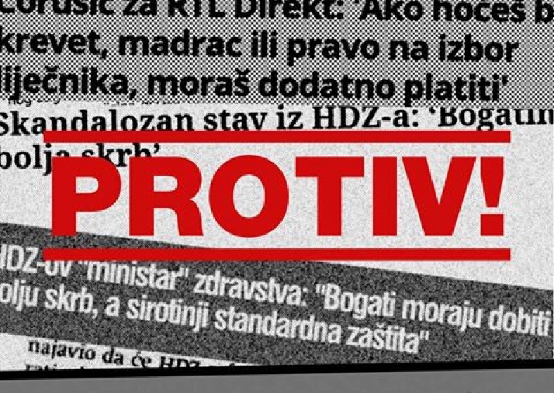 SDP protiv Ćorušića: Jednako zdravstvo za sve